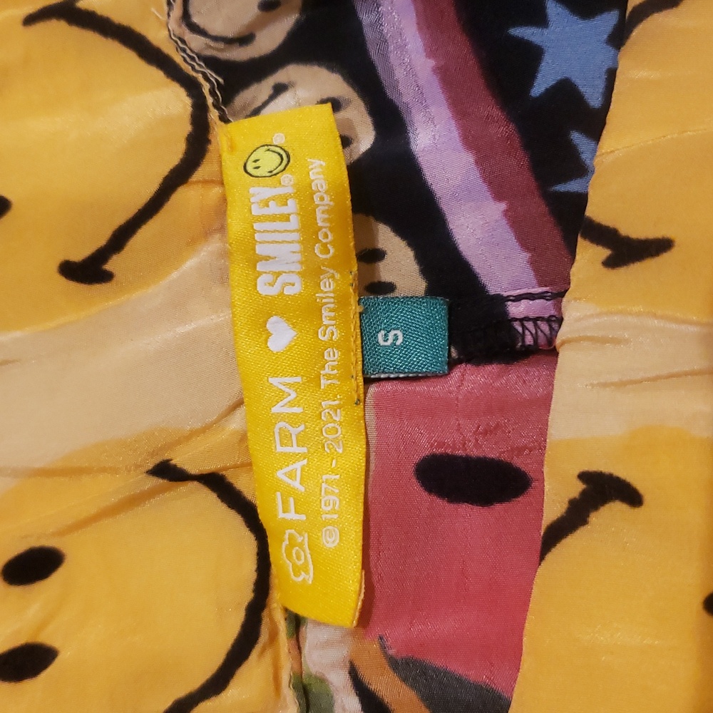 Farm x Smiley Vibrant Multicolor Women's Pants - Picture 4 of 4
